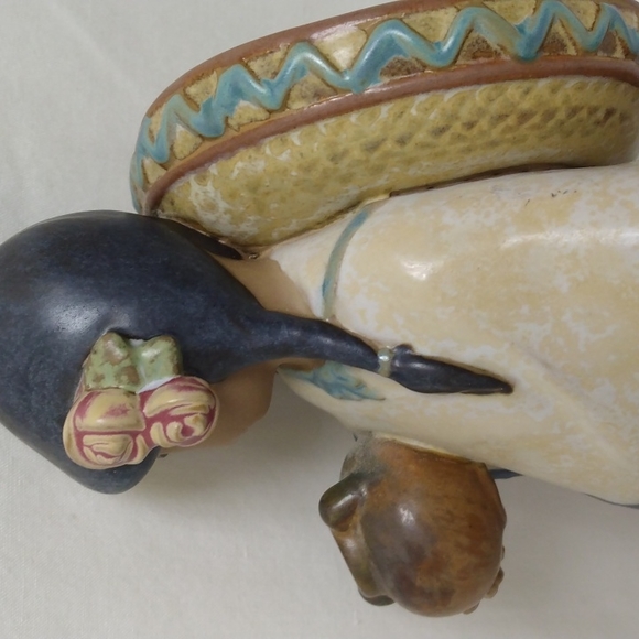 Lladro Porcelain 7" Pepita with Sombrero Figurine Spain 1984 - Picture 8 of 10